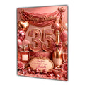 35th Birthday Card Daughter Granddaughter Niece Personalised A5 Size E981-1