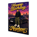 Happy Birthday Nephew Luxury Car Greeting Card A5