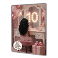 Personalised 10th Birthday Card - Girl at a Dressing Table