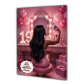 Personalised 19th Birthday Card - Girl Taking a Mirror Selfie