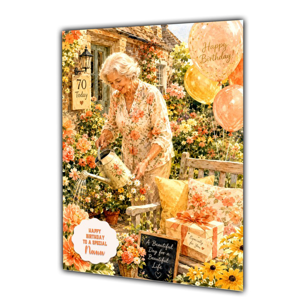 Birthday Card Women Mum Nana Auntie Sister Friend Wife Neighbour A5 Size