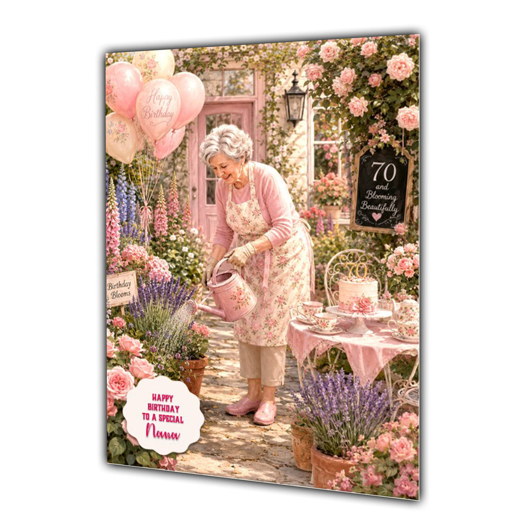 Birthday Card Women Mum Nana Auntie Sister Friend Wife Neighbour A5 Size