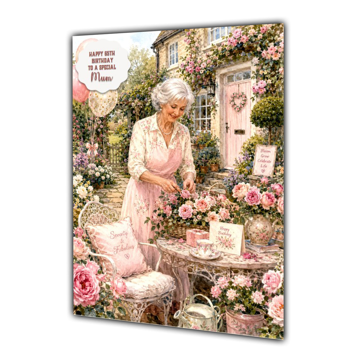 Birthday Card Women Mum Nana Auntie Sister Friend Wife Neighbour A5 Size