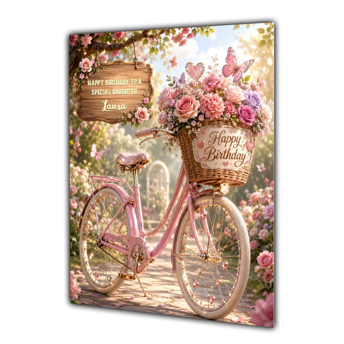 Birthday Card Women Mum Nana Auntie Sister Friend Wife Neighbour A5 Size