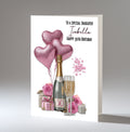 Personalised Birthday Card for Her Women Female Large A5 Size Any Relaton