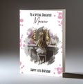 Personalised 10th Birthday Card for Girls - Dressing Table, Design 12