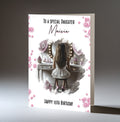 Personalised 10th Birthday Card for Girls - Dressing Table, Design 14
