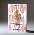 Personalised 11th Birthday Card for Girls - Dressing Table, Design 24