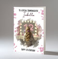 Personalised 12th Birthday Card for Girls - Dressing Table, Design 14