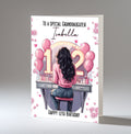 Personalised 12th Birthday Card for Girls - Dressing Table, Design 21