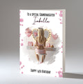 Personalised 14th Birthday Card for Girls - Dressing Table, Design 23