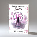 Personalised 15th Birthday Card for Girls - Dressing Table, Design 8