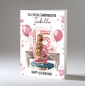 Personalised 15th Birthday Card for Girls - Dressing Table, Design 17