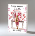 Personalised 15th Birthday Card for Girls - Dressing Table, Design 19