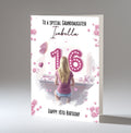 Personalised 16th Birthday Card for Girls - Dressing Table, Design 10