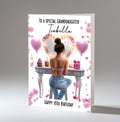 Personalised 16th Birthday Card for Girls - Dressing Table, Design 13