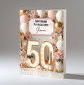 Personalised Birthday Card for Her Women Female ANY AGE ANY RELATION