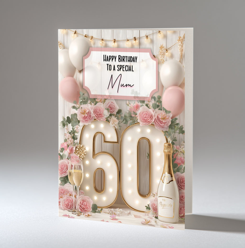 Personalised Birthday Card for Her Women Female ANY AGE ANY RELATION