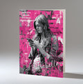 Birthday Card For Girls, Granddaughter, Niece, Daughter, Friend, Teenager, Fashion, A5 in size,