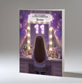 Personalised 11th Birthday Card - Girl at a Dressing Table with Number Lights