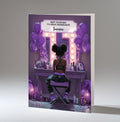 11th Birthday Card For Girls, Daughter, Granddaughter, Niece, Black Hair, A5 Size,