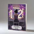 12th Birthday Card For Girls, Granddaughter, Niece, Daughter, Friend, Teenager, Personalised, Dressing Table, Brown Hair, A5 in size,