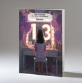 13th Birthday Card For Girls, Daughter, Granddaughter, Niece, Black Hair, A5 Size,