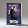 14th Birthday Card Girl, Granddaughter, Daughter Niece, Black Hair A5 Size