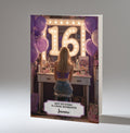 16th Birthday Card For Girls, Granddaughter, Niece, Daughter, Friend, Teenager, Personalised, Dressing Table, Blonde Hair, A5 in size,