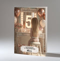 5th Birthday Card For Girls, Daughter, Granddaughter, Niece, Blonde Hair, A5 Size,