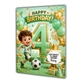 4th Birthday Card For Boys, Third, Grandson, Son, Nephew, Great, Personalised