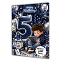 5th Birthday Card For Boys, Third, Grandson, Son, Nephew, Great, Personalised