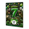 7th Birthday Card for Boys Personalised, Son, Grandson, Nephew,  A5 Size