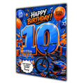 10th Birthday Card for Boys Personalised, Son, Grandson, Nephew,  A5 Size