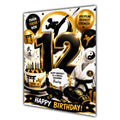11th Birthday Card for Boys Personalised, Son, Grandson, Nephew,  A5 Size