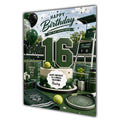 16th Birthday Card for Boys Personalised, Son, Grandson, Nephew,  A5 Size