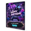 19th Birthday Card Boys Personalised, Son, Grandson, Gaming, Gamer A5 Size
