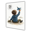 Jet Plane Birthday Card Boys Personalised, Son, Grandson, Nephew A5 Size