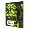 10th Birthday Card for Boys Personalised, Son, Grandson, Nephew,  A5 Size
