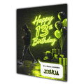 13th Birthday Card for Boys Personalised, Son, Grandson, Nephew,  A5 Size