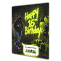 16th Birthday Card for Boys Personalised, Son, Grandson, Nephew,  A5 Size