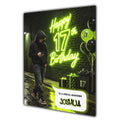 17th Birthday Card for Boys Personalised, Son, Grandson, Nephew,  A5 Size