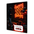 12th Birthday Card For Boys, Grandson, Son, Nephew, Great, Personalised, Urban Mobile,