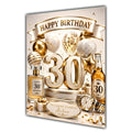 30th Birthday Card Men Personalised, Son, Grandson, Nephew,  A5 Size