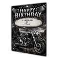 Motorbike Birthday Card Men Personalised Son Brother Dad  Husband A5 Size