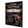 Motorbike Birthday Card Men Personalised Son Brother Dad  Husband A5 Size