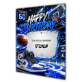 Birthday Card Men Personalised Son Brother Grandson Basketball A5 Size