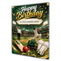 Birthday Card Men Personalised Son Brother Grandson Dad Cricket A5 Size