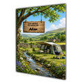 Birthday Card Men Personalised Son Husband Grandson Dad Camping A5 Size