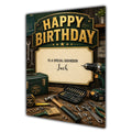 Birthday Card Men Personalised Husband Dad Son Grandson DIY A5 Size